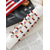 voordelige Accessoires-Patriottische bedelarmband voor dames van legering en acryl, elastische kralenarmband met verschillende hangers, perfect voor de viering van 250 jaar Amerika, Onafhankelijkheidsdag en dagelijks gebruik.