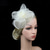 billige Fascinatorer-fascinators Fjær Nett Bryllup Bursdag Elegant Årgang søt stil Med Blomst Tyll Hodeplagg Hodeplagg