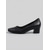economico Décolleté con tacco largo-Décolleté classiche da donna in pelle nera - comode scarpe eleganti con tacco basso e punta quadrata, perfette per l'ufficio e le riunioni professionali. &amp;abbigliamento da lavoro per tutto il giorno