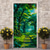 cheap Garage &amp; Door Banners-Posters Door Cover Outdoor Banners Forest Rustic Cottagecore 3D Party Dorm Teens Room College Dorm Guys Man Cave Frat Bedroom Shooting Backgrounds Home Decor