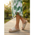 economico Sandali espadrilles-Ciabatte con plateau da donna in stile boho beige all'uncinetto - comodi sandali espadrillas intrecciati con ricami traforati per resort all'aperto e giardini tropicali &amp;vacanze estive