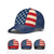 billige Tilbehør-Justerbar unisex-caps med amerikansk flagg, polyestertrykk, vintage-stil, egnet for USAs 250-årsjubileum, uavhengighetsdagen og hverdagsreiser.