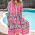 cheap Dresses-Bohemian Retro Vintage Boho Dress Short Sleeves Bohemian Fancy Dress Women's Masquerade Music Festival Retro Theme Party Adults' Dress Summer