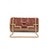 baratos Mãe da Noiva/Namorado-Conjunto feminino de sapato de salto alto e bolsa combinando em cetim roxo - elegante kit slingback, perfeito para mães que vão a casamentos na cidade.
