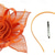 billige Fascinatorer-fascinators Linfrø Tøy Bryllup Bursdag Elegant Årgang søt stil Med Fjær Bånd Hodeplagg Hodeplagg