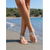 ieftine Sandale plate-Sandale roz din jeleu pentru femei - sandale romantice de plajă cu bareta în T și fluture strălucitor cu strasuri pentru vacanțe de vară, escapade pe insule tropicale &amp;îmbrăcăminte pentru piscină