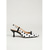 billiga Slingback-pumps-Eleganta vita prickiga slingback-pumps för kvinnor - eleganta spetsiga kitten heels med justerbar rem för kontorsarbete, vardagskläder och sommarutflykter