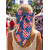 cheap Accessories-Women's Patriotic Polyester Bow Hair Clip, Large Multi-Pattern Flag Print Hair Bow Barrette for USA 250th Anniversary, Independence Day, Casual Wear, Travel and Vacation Styling
