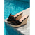 abordables Sandales compensées-Sandales compensées chics en daim rose pour femmes - sandales à plateforme confortables ornées d'un grand nœud, idéales pour les piscines d'hôtels de luxe et les stations balnéaires. &amp;vacances d'été