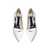 abordables Mère de la Mariée/Marié-Escarpins bleu marine à talons carrés pour femme, chaussures élégantes pour la mère de la mariée lors d'un mariage en ville, chaussures confortables à bout pointu et talon mi-haut pour les événements