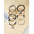 preiswerte Zubehör-Damen-Armbandset mit Sportbällen aus verschiedenen Materialien, stapelbar, in mehreren Ballformen, für Fußballspiele, Teamunterstützung, lässigen Alltagslook und Spieltags-Style