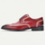 abordables Chaussures de Costume Classiques-Chaussures Oxford pour homme en cuir de haute qualité – cuir de vachette véritable, modèle brogue à bout golf, style classique et élégant, confort optimal, idéales pour les mariages, les rendez-vous d'affaires, le bureau et les événements formels.