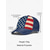 billige Tilbehør-Justerbar unisex-caps med amerikansk flagg, polyestertrykk, vintage-stil, egnet for USAs 250-årsjubileum, uavhengighetsdagen og hverdagsreiser.