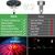 halpa Pathway Lights &amp; Lanterns-1 pakkaus kirkkaita aurinkokennolla toimivia polkuvalaisimia, RGB-väriä vaihtavia + lämpimän valkoisia LED-aurinkokennovaloja ulkokäyttöön, IP67-vedenpitäviä aurinkokennolla toimivia polkuvalaisimia, aurinkoenergialla toimivia puutarhavalaisimia kävelytie