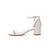 abordables Dama de honor-Sandalias negras de tacón cuadrado para mujer: zapatos de dama de honor para bodas urbanas.