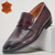 ieftine Mocasini din piele premium-Mocasini bărbătești din piele premium – piele naturală de vacă, textură țesută, confort la purtare, stil elegant și formal, perfecți pentru nunți, birou, petreceri și ocazii speciale