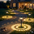 halpa Pathway Lights &amp; Lanterns-1 pakkaus kirkkaita aurinkokennolla toimivia polkuvalaisimia, RGB-väriä vaihtavia + lämpimän valkoisia LED-aurinkokennovaloja ulkokäyttöön, IP67-vedenpitäviä aurinkokennolla toimivia polkuvalaisimia, aurinkoenergialla toimivia puutarhavalaisimia kävelytie