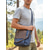 abordables Bolsos de hombre-Bolso bandolera de lona para hombre, multibolsillos, correa ajustable, gran capacidad, disponible en varios colores, ideal para uso diario, desplazamientos y viajes.