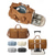 abordables Bolsos de viaje para vacaciones-Bolsa de lona impermeable de poliéster para mujer, multicolor, gran capacidad con múltiples compartimentos, plegable y compacta, ideal para uso diario, vacaciones y viajes.