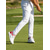 billige Herresko til golf-Herre golfsko, hvitt kunstskinn, lett, pustende, slitesterkt grep, ideell for golfbaner, utendørssport og fritidsklær
