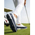 tanie Męskie buty golfowe-Białe i brązowe buty golfowe dla mężczyzn, cholewka ze skóry, lekka amortyzacja, podeszwa antypoślizgowa, idealne na pole golfowe i do aktywności na świeżym powietrzu