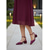 economico Madre della Sposa/Sposo-Décolleté rosa da donna con tacco a blocco e cinturino alla caviglia, eleganti scarpe da madre della sposa per matrimoni in giardino, comode scarpe eleganti con tacco basso per cerimonie all'aperto.