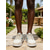 cheap Men-Men's Beige Canvas Sneakers with Patterned Side Panels, Breathable and Stylish, Ideal for Outdoor Resort, Travel and Casual Outings