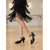 Χαμηλού Κόστους Ballroom Παπούτσια &amp; Παπούτσια Μοντέρνου Χορού-Γυναικεία μαύρα παπούτσια χορού ballroom, κλασικά παπούτσια εξάσκησης Mary Jane με χαμηλό τακούνι για βαλς, τάνγκο &amp;κοινωνικός χορός