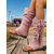 abordables Mujeres-Botas estilo sandalia con flecos de ante negro para mujer: botines bohemios de verano con punta abierta, borlas y hebilla para festivales de música y conciertos de rock. &amp;eventos góticos-chic