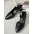 abordables zapatos de tacón con tira-Zapatos de tacón con tira trasera y efecto cocodrilo en marrón para mujer: elegantes tacones de bloque con punta puntiaguda y correa ajustable para trabajo de oficina o negocios informales. &amp;ropa