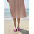 abordables Sandalias deslizantes-Sandalias de playa rosa palo para mujer: sandalias románticas con lazo extragrande y cómoda suela plana, ideales para vacaciones de verano y escapadas a islas tropicales. &amp;ropa informal de resort