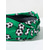 billige Tilbehør-Knyttet pannebånd i polyester til dame med fotballtrykk i flere farger, hårtilbehør til fotballfans, til fotballkamper, lagstøtte og hverdagsbruk