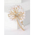 abordables Mariage ACC-Broche pissenlit pour femme en alliage de perles, coloris or et argent, élégante et raffinée, idéale pour les mariages, les fêtes et le bureau.