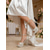 preiswerte Braut-Weiße Strass-Plateausandalen mit hohem Absatz für Damen, elegante Brautschuhe mit Stilettoabsatz für die Braut, Stadthochzeit &amp;Empfang