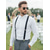 economico Matrimonio ACC-bretelle regolabili in poliestere da uomo: elastiche, multicolore, clip resistenti, ideali per matrimoni, feste e abbigliamento casual quotidiano