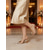 cheap Slingback Pumps-Women's Transparent High Heel Slingback Shoes with Rhinestone Flower, Elegant Cocktail Party Heels, Evening Event Shoes