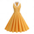 cheap Dresses-1950s Retro Vintage Dress Swing Dress Flare Dress Short Sleeves Solid Color Fit &amp; Flare Swing V Neck Fancy Dress Women's Casual Party Dailywear Adults' Dress Spring &amp; Summer