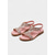 preiswerte Flache Sandalen-Rosa Boho-Sandalen für Damen mit Strassherzen – elegante und funkelnde flache Schuhe für Sommer, Strand und Urlaub