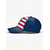 abordables Accessoires-Casquette de baseball homme en polyester aux couleurs du drapeau américain, taille ajustable, idéale pour les supporters de football, les matchs, les événements sportifs et les activités de plein air au quotidien.