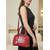levne Kabelky a tote tašky-Dámské Kabelka Crossbody kabelka bag Soupravy Na rameno PU kůže Ležérní Denní Kancelář Zip Velká kapacita Voděodolný Multi Carry Pevná barva Krokodýlí Bílá Stříbrná Tmavě šedá