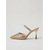 abordables Sabots et mules femme-Escarpins à talons aiguilles à paillettes dorées pour femme, bout pointu, parfaits pour un cocktail ou un mariage. &amp;événements en soirée