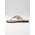 economico Infradito scivolosi-sandali da donna con strass dorati, eleganti scarpe estive basse per la spiaggia, casual e per le vacanze
