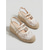 ieftine Espadrile-Sandale cu platformă tip espadrilă din dantelă pentru femei – sandale elegante cu slingback și baretă dublă, pantofi de vară din dantelă florală respirabilă pentru vacanțe în croazieră, stațiuni
