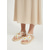 abordables Sandales espadrilles-sandales à fleurs bohèmes pour femmes – ballerines à lanières colorées brodées de fleurs pour l'été, la plage et le style décontracté en plein air