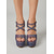 voordelige Platform Sandalen-Glitterende platform sandalen met hoge hakken voor dames - sandalen met bandjes, dikke platformhakken en stilettohakken met strasssteentjes voor de nachtclub of een feestje. &amp;een glamoureuze avond uit