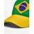 levne Příslušenství-Pánská polyesterová baseballová čepice s brazilskou vlajkou, nastavitelná velikost, fotbalová fanklubová čepice pro zápasy, akce pro fanoušky fotbalu, běžné sportovní oblečení a každodenní outdoorové nošení.