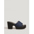 cheap Platform Pumps-Women's Chic Dark Blue Denim Platform Sandals - Retro Y2K Thick High Heel  &amp; Chunky Sole for Cruise Vacations, Poolside Parties &amp; Nautical Summer Travel