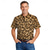 cheap Tops-Retro Vintage Hippie 1970s Shirt Short Sleeves Hippie Leopard Print Fancy Dress Men's Music Festival Party Daily Wear Adults' Shirt Spring &amp; Summer