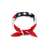 cheap Accessories-Women's Bohemian Cotton American Flag 2-Piece Bandana Set, Versatile Headscarf and Neck Gaiter for USA 250th Anniversary, Independence Day, Festivals and Everyday Casual Wear