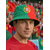 billiga Tillbehör-Herrhatt i polyester med vändbar vändbar keps, tryckt med portugisisk flagga, lätt fotbollsfanhatt för matchdag, supportrar, fritidssporter, utomhuskläder